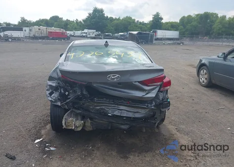 2018 Hyundai Elantra Limited from USA, damaged, VIN 5NPD84LF1JH354793